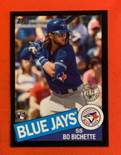 2020 Topps 85-97 Bo Bichette Black Parallel 1985 35th Anniversary RC 162/299 