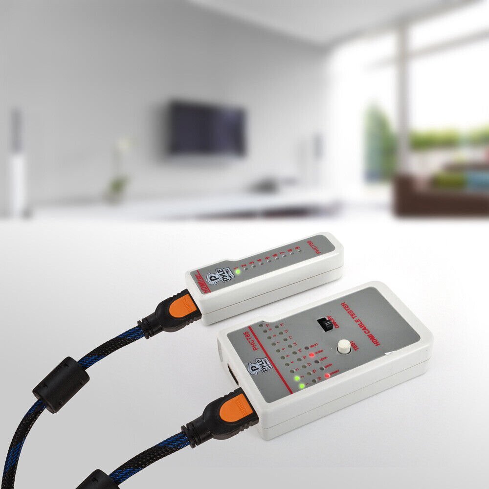 Pyle Home HDMI High Definition Cable Tester Power Supply Testing PHCT85