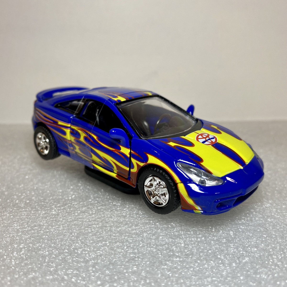 MotorMax (4011) Toyota Celica 1:43 Scale Diecast Car Blue with