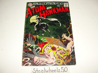 The Atom And Hawkman #43 Comic DC 1969 1st Silver Age App Gentleman Ghost Kubert