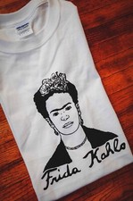 Camiseta vintage Frida Kahlo, pintora surrealista mexicana, Rivera, Neruda, Picasso