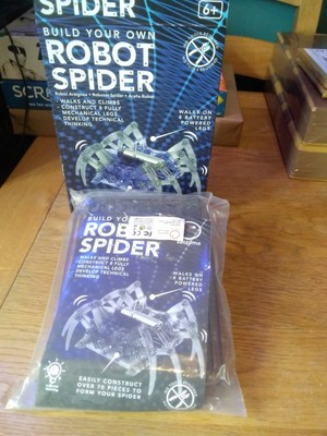build your own robotic spider