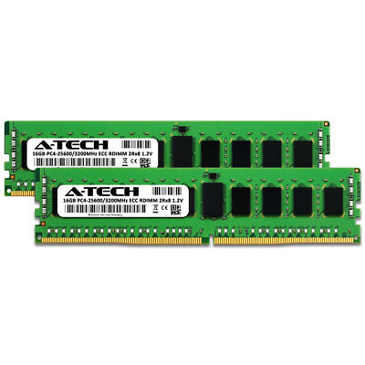 32GB 2x 16GB PC4-3200 RDIMM GIGABYTE W291-Z00 MZ01-CE1 Memory RAM