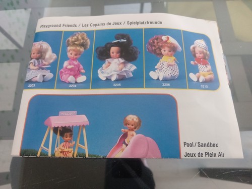 CATALOGO MATTEL FAMIGLIA CUORE HEART FAMILY MATTEL VINTAGE