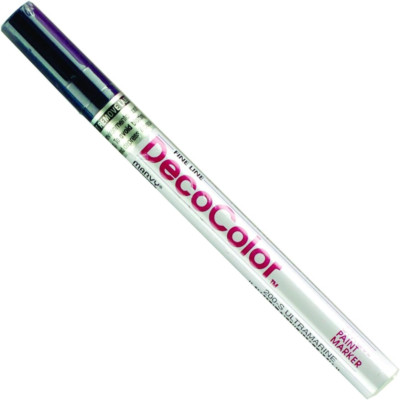 200-C-50 Marvy Deco Color Fine Point Paint Marker, Ultramarine