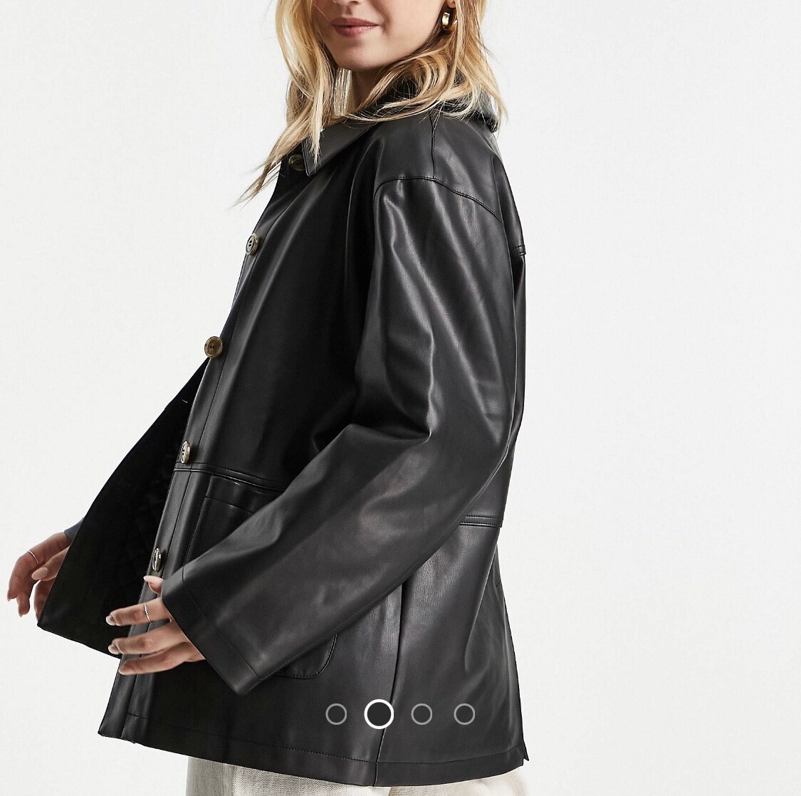 Urban code London Faux Leather jacket size Small - Brand New