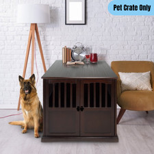 richell wooden end table crate