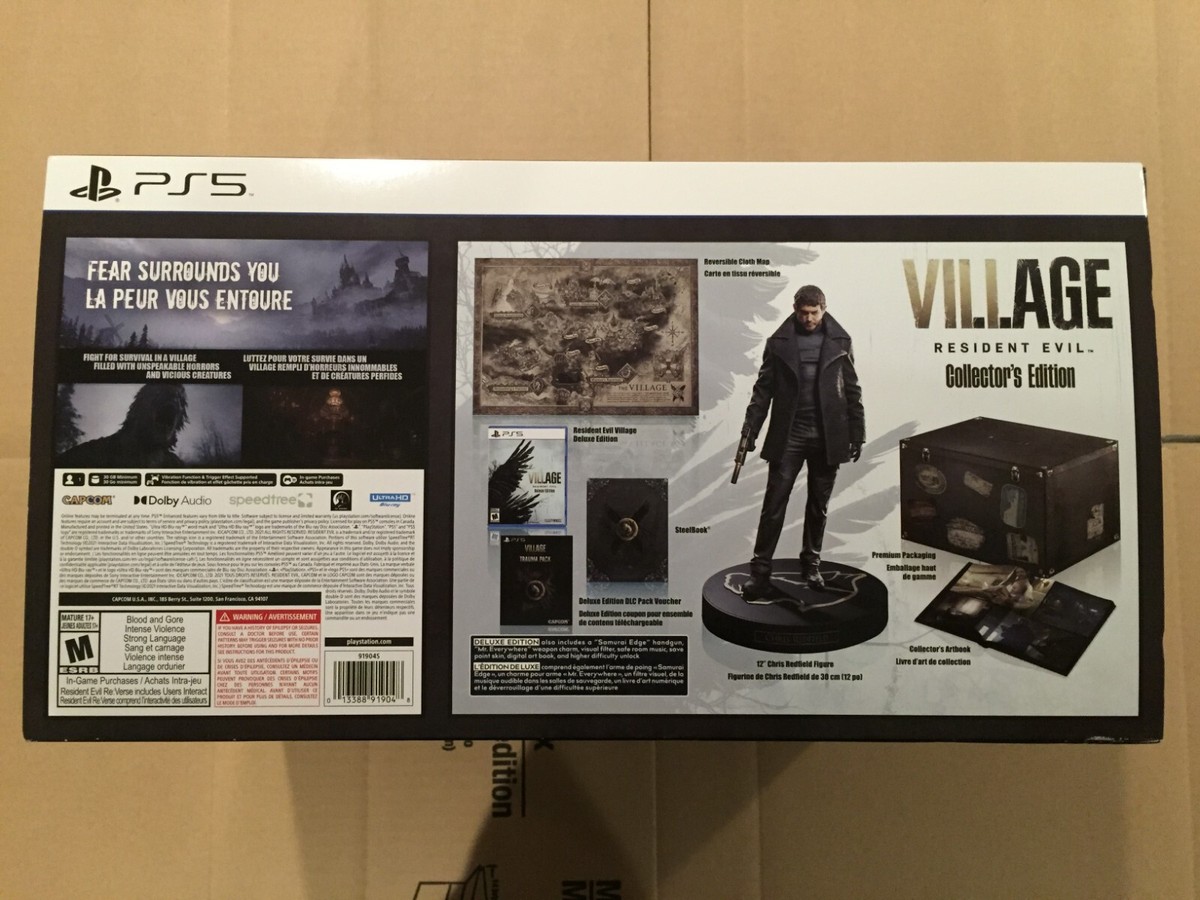 NEW Resident Evil 8 Village Collector's Edition (Sony
