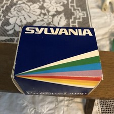 Vintage Tungsten Halogen Projector Lamp Sylvania 300 watts 120V 35 hrs.