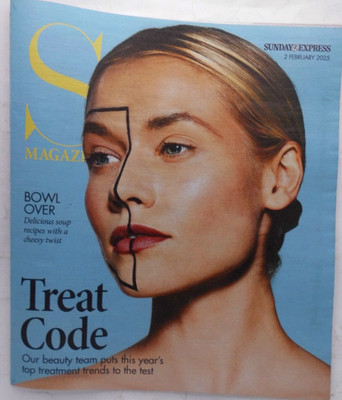 Scottish Sunday Express Magazin 2. Februar 2025 Die diesjährigen Top Schönheitsbehandlungen