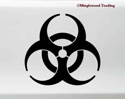 Adesivo Indigos Biohazard JDM – 90x90 Mm, Pellicola Tedesca, Tagliato A Misura, Per Auto O Superfici