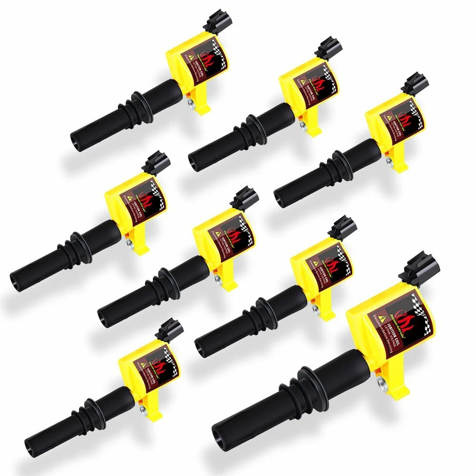Bobinas de encendido DG511 8 paquetes para Ford 2004 2005 2006 2007 2008 F-150 4,6/5,4 L V8 Foto 2 de 4