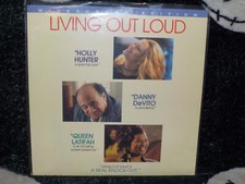 Living Out Loud Widescreen Laserdisc LD Holly Hunter Danny DeVito Free Ship 50