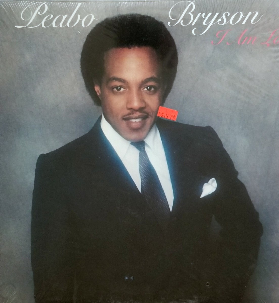 PEABO BRYSON SEALED I AM LOVE LP EMI RECORDS 1981 SOUL R&B 12