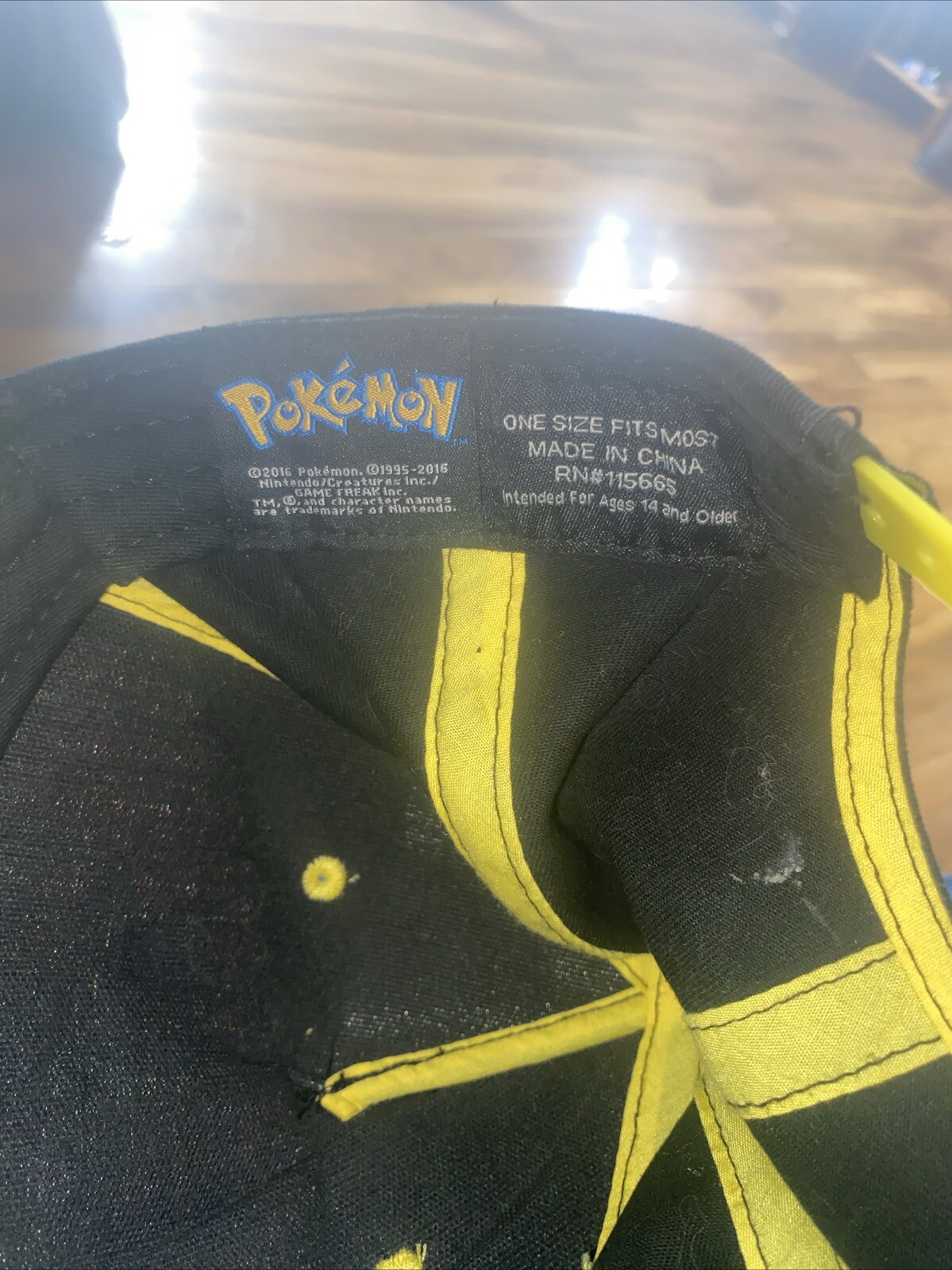 POKEMON Pikachu Snapback Baseball Hat Cap Adjusta… - image 3