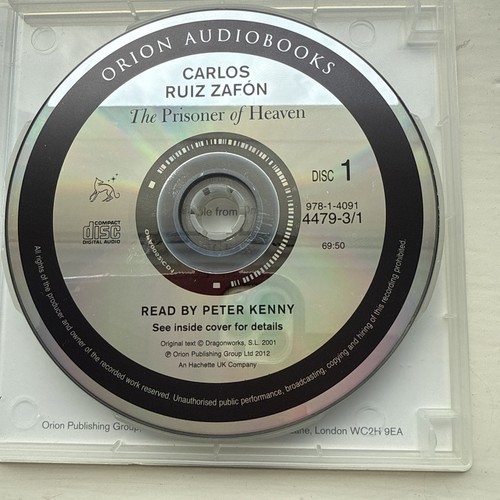 Der Gefangene des Himmels - Carlos Ruiz Zafon; 6 CDs; gelesen von Peter Kenny (Orion) - Bild 3 von 4