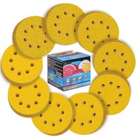 125Mm Schleifpapier Klett Schleifscheiben 8 Loch Rund FüR Exzenterschleifer