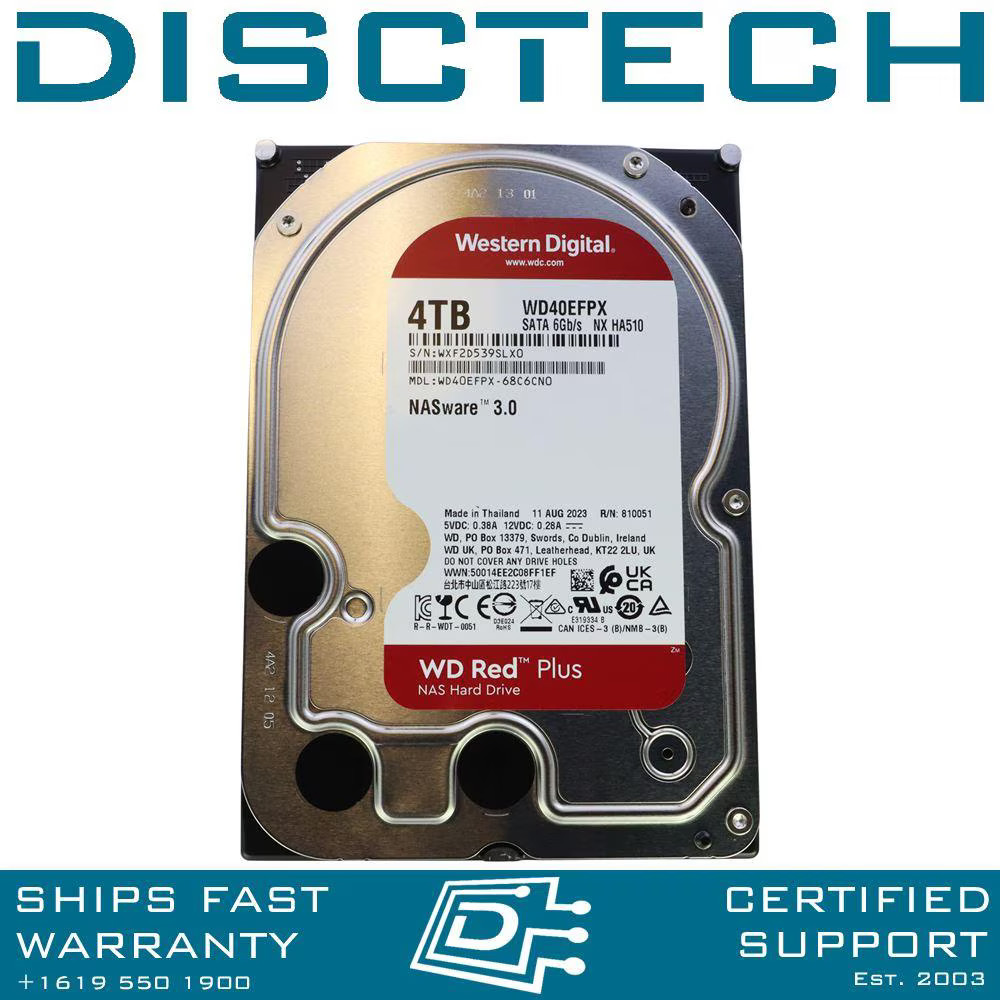 Western Digital WD40EFPX 4TB 3.5