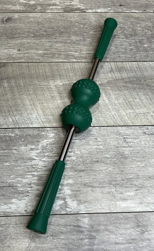 Nikken MagCreator Mag Creator Magnetic Back & Body Massage Roller Green USA 1330