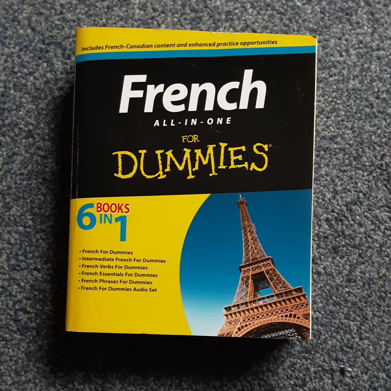 French All-In-One for Dummies, with CD by The Experts at Dummies (2012, Trade...