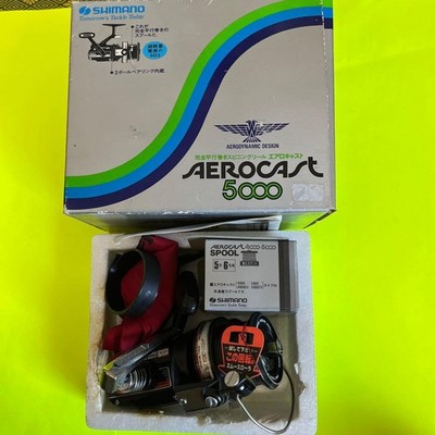 SHIMANO AEROCAST 5000 Spinning Reel Vintage Rare Ready to Use High Performance