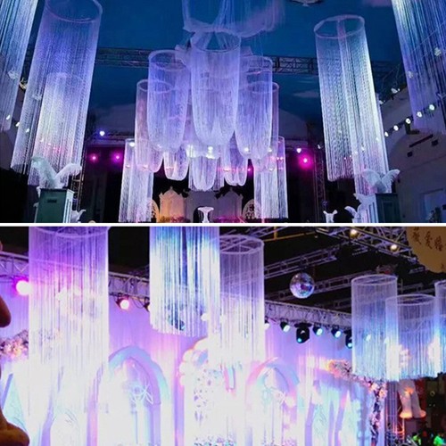 String Tassel Curtain Crystal Beads Door Window Panel Room Divider Beaded Panel. - Picture 24 of 30