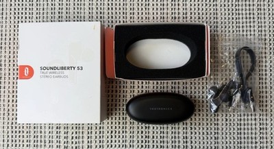NEW TaoTronics SoundLiberty 53 Black True Wireless Earbuds Bluetooth TT-BH053