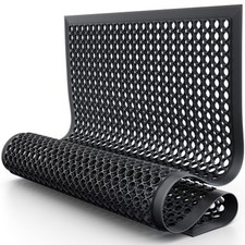 Heavy Duty Anti-fatigue Floor Mat Black Commercial Non-slip Indoor Outdoor