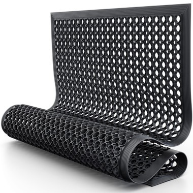#ad Heavy Duty Anti Fatigue Floor Mat Black Commercial Non Slip Indoor Outdoor $25.99