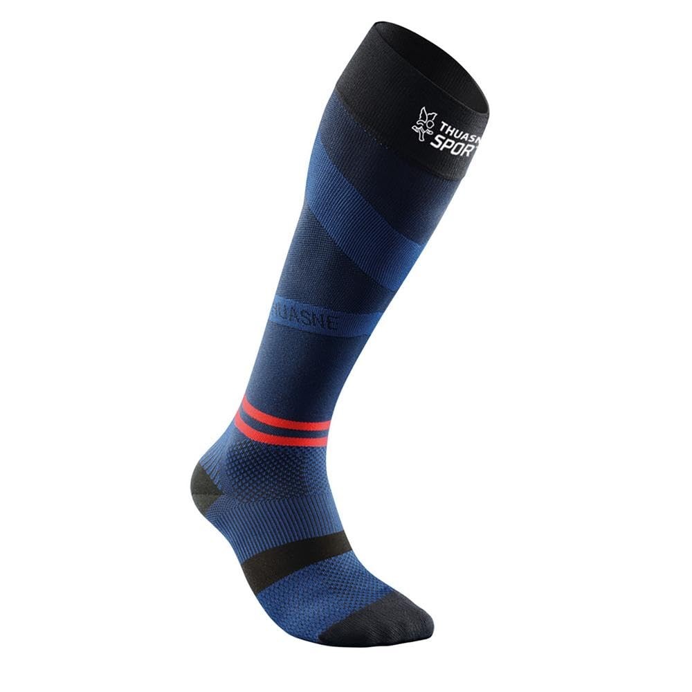 Chaussettes hautes de compression running sport UP ACTIV pour vos trails en montagne