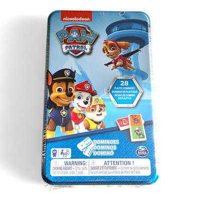 Paw Patrol Dominosteine Kinder 3 Jahre + Brettspiel Geschenk Marshall Chase Rubble Skye