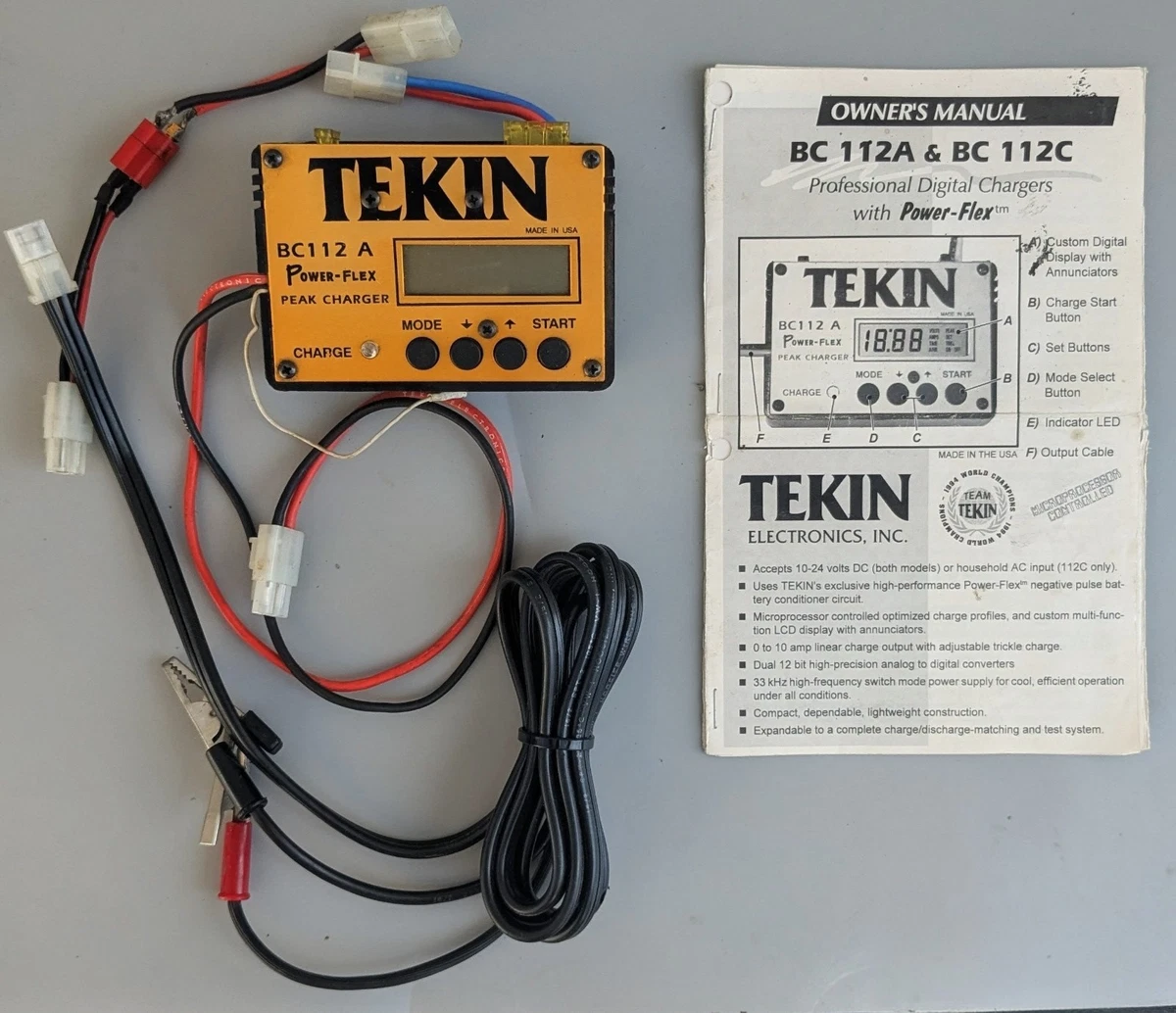 ホビーラジコン TEKIN BC112A Peak Charger Tekin Radio Chargers for sale - eBay