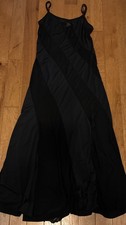 Vintage Fredericks of Hollywood Slip Night Gown Lingerie Size M/L Mesh Sweep
