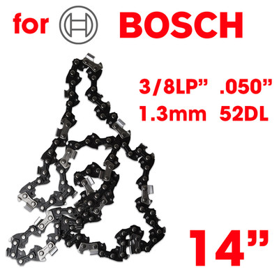 RocwooD Kettensägekette Bosch AKE35/17S AKE35-18S 14'' 3/8 LP.050 1,3 52DL