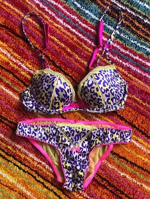 Victoria's Secret Sexy Little Things Dessous Set Push-Up BH Slip Neu
