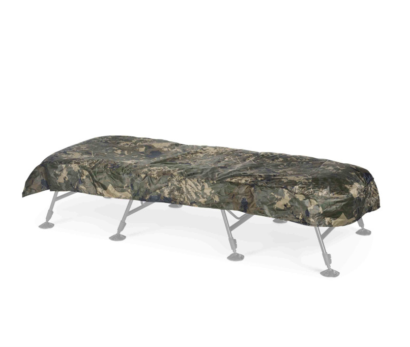 Nash Indulgence Waterproof Bedchair Cover Camo Wide