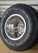 5" Go Kart Wheel and Rain Tire 10x4.50-5 for Trike ATV Bike 5 Inch Aluminum Rim