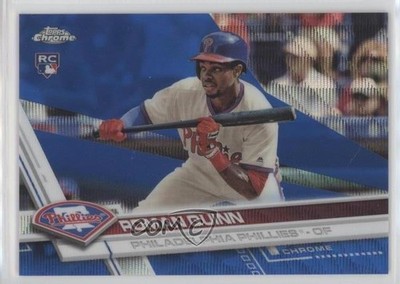 2017 Topps Chrome Blue Wave Refractor 57/75 Roman Quinn #135 a2f