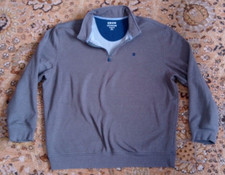 F48 IZOD MENS ADVANTAGE PERFORMANCE STRETCH PULLOVER 2XLT 1/4 ZIP LONG SLEEVE