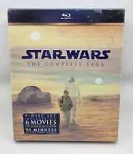 Star Wars: The Complete Saga 9-Disc Collection  Blu-ray UNOPENED AND SEALED 