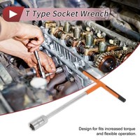 T-Griff 19Mm Sechskant-SteckschlüSsel-SchlüSsel-Chrom-Vanadium-Stahl