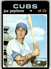 1971 Topps #90 Joe Pepitone Chicago Cubs Baseball