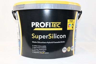 PROFITEC SuperSilicon 12,5L (Fassadenfarbe, Basis P409 / Base 2)