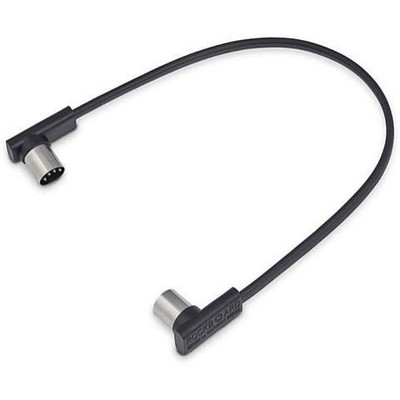 MIDI-Kabel RockBoard Flat MIDI Cable 30 cm Black MIDI Kabel Midikabel NEU