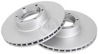 2X Bremsscheibe A.B.S. 17036 FüR Movano Opel Renault X70 Bus DTI UD0 UD4 Cdti 2
