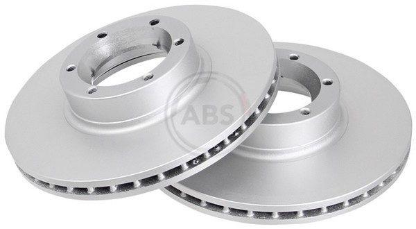 2X Bremsscheibe A.B.S. 17036 FüR Movano Opel Renault X70 Bus DTI UD0 UD4 Cdti 2-image