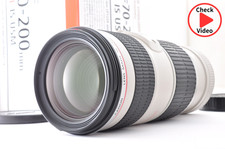 Canon EF 70-200mm f4 L IS USM Telephoto Zoom AF Lens from Japan Mint in Box