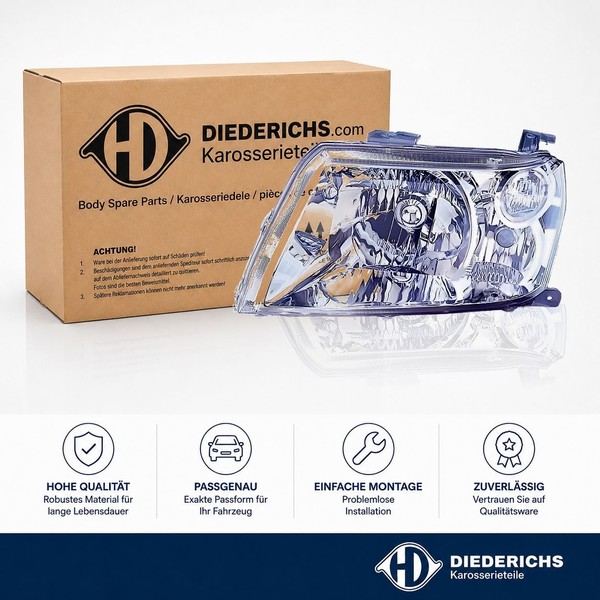 Hauptscheinwerfer Links Diederichs 6433081 FÜR Suzuki Frontscheinwerfer-image