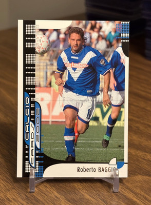 Roberto Baggio 2002 Panini Calcio Cards #20