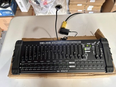 DMX 384B Lighting Controller Console DMX512 MIDI Input. | eBay
